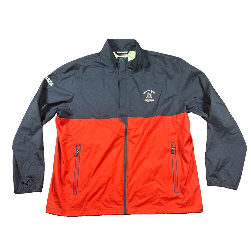 POLO Golf Ralph Lauren Jacket Men's XL Lightweight 2018 US Open Shinnecock Hills